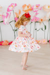 Butterfly Kisses S/S Pocket Twirl Dress