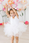 White Tank Tutu Leotard