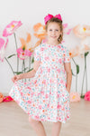 Rosettes S/S Pocket Twirl Dress