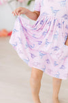 Jurassic Joy S/S Pocket Twirl Dress