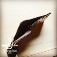 **Arizona Tri-Fold Embossed Leather Wallet-Sienna Laredo 303h