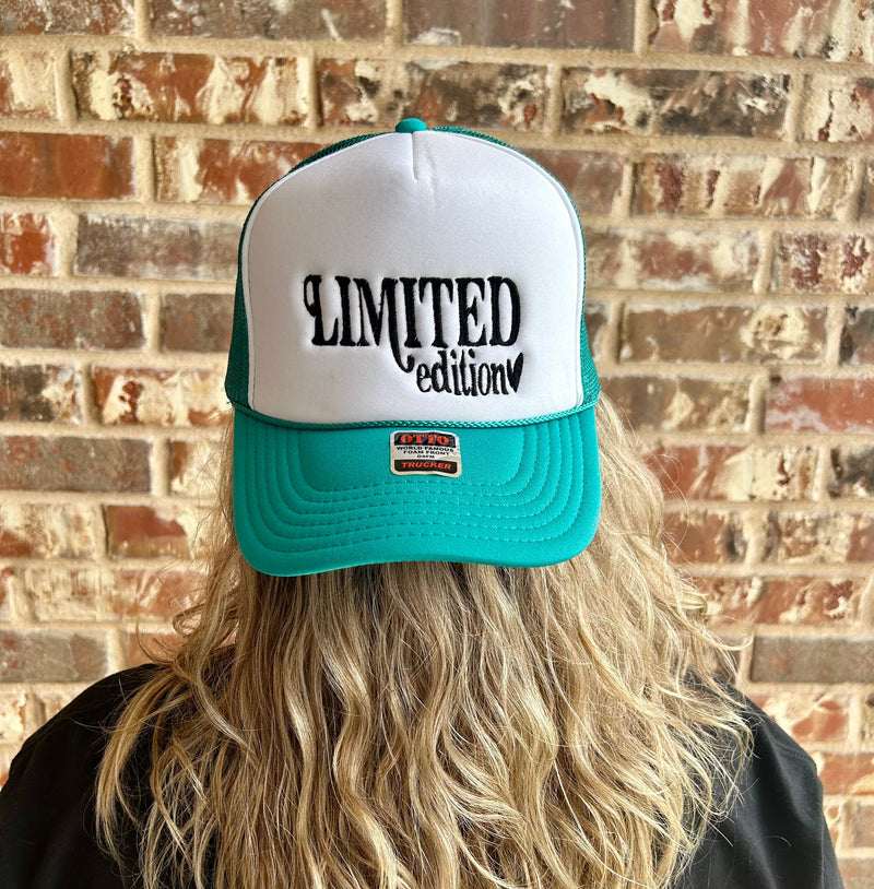 Limited Edition Embroidered Trucker Hat