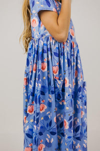 Country Blooms S/S Pocket Twirl Dress