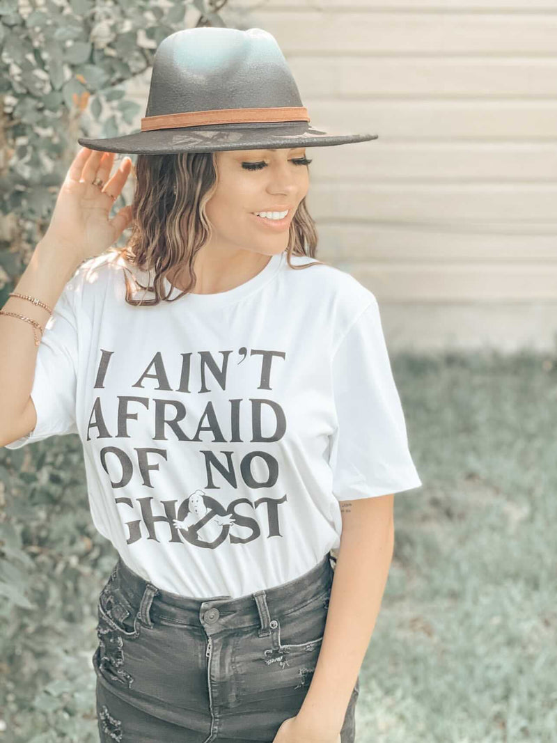 I Ain't Afraid of No Ghost | Seasonal T-Shirt | Ruby’s Rubbish®