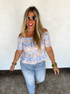 PREORDER: Essie Floral Smocked Top