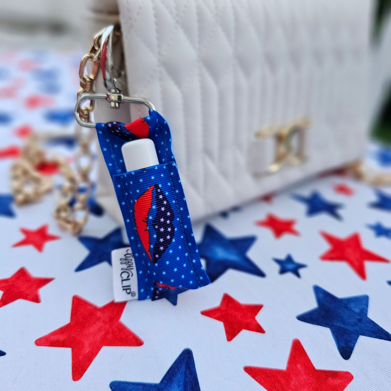 All American Girl LippyClip® Lip Balm Holder