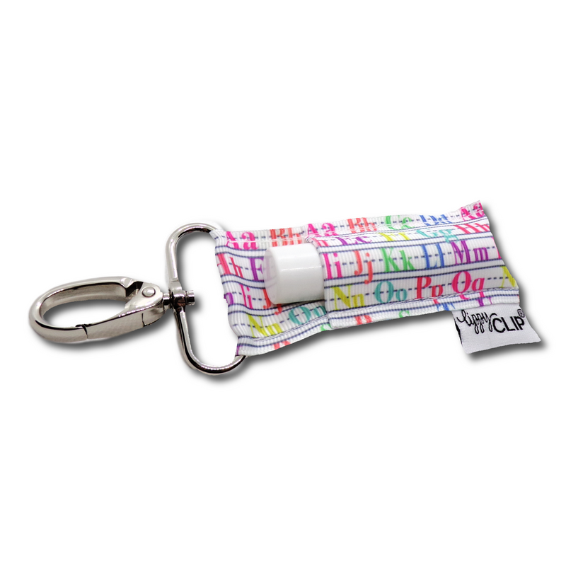 Alphabet LippyClip® Lip Balm Holder