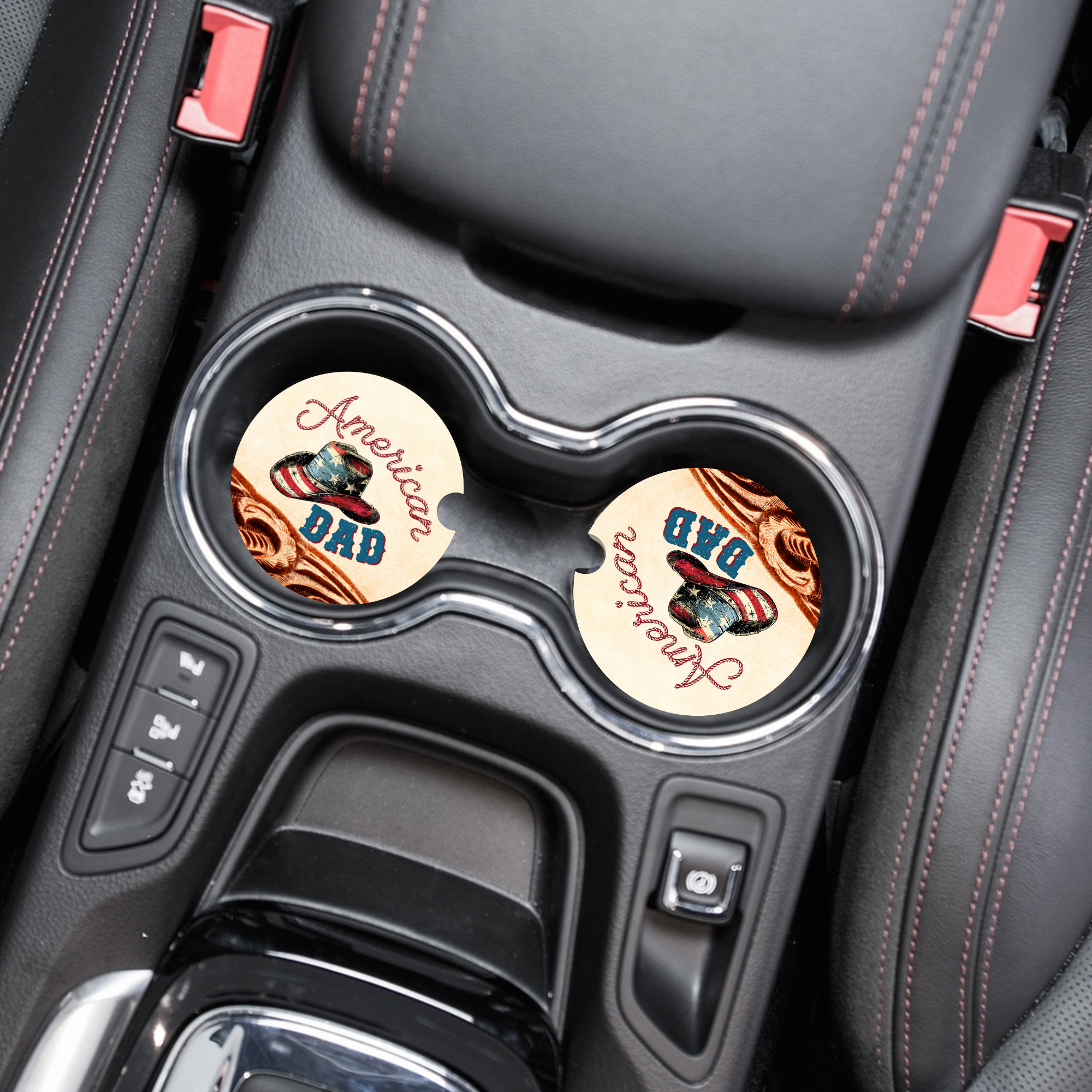 American Dad Car Coasters