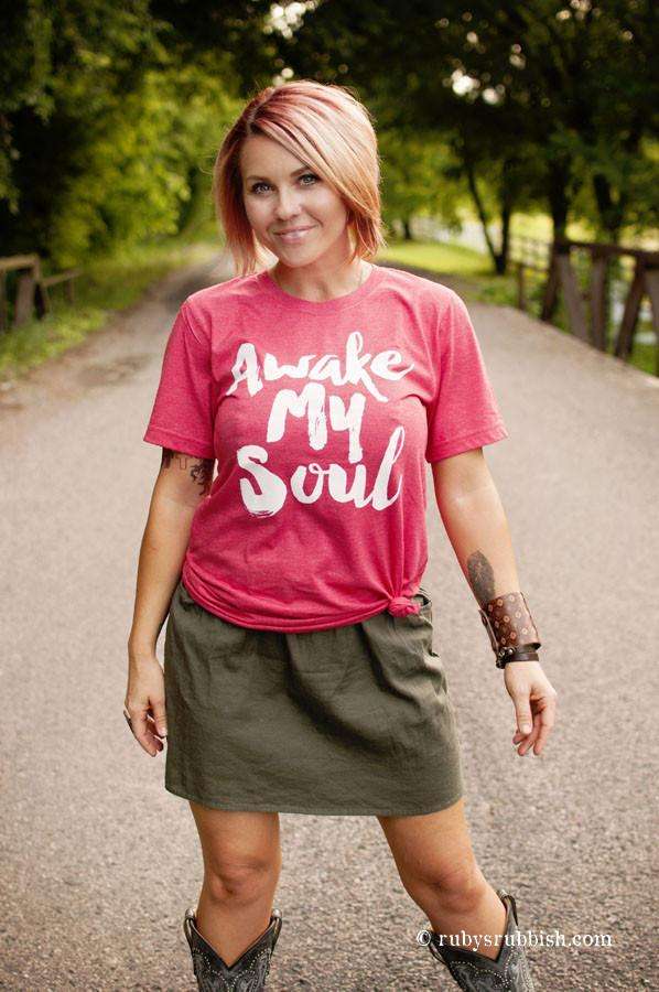 Awake My Soul | Christian T-Shirt | Ruby’s Rubbish®