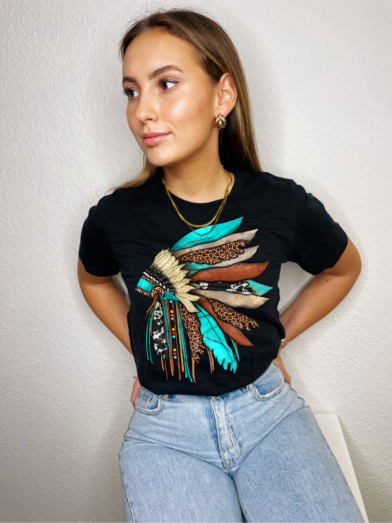 Bella Canvas Turquoise Headdress