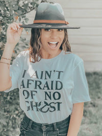 I Ain't Afraid of No Ghost | Seasonal T-Shirt | Ruby’s Rubbish®