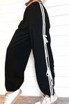 The Maggie Joggers in Black