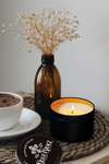 Fresh Cotton - 8 oz Candle Tin - Cotton Wick