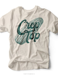 "Crop Top" Corncob | Southern T-Shirt | Ruby’s Rubbish®