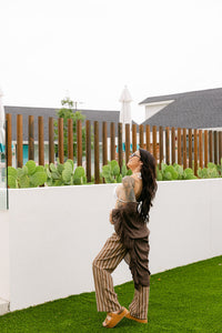 The Marina Duster in Brown
