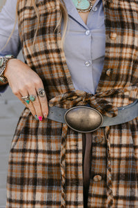 The Myra Belt in Blue