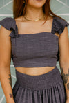 The Ivy Set in Charcoal