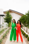 The Jemma Jumpsuit in Red
