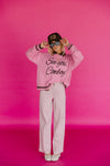 SALE The See You Cowboy Sweatshirt in Pink