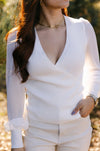 SALE The Nicola Top in White