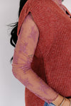 The Raelyn Lace Top in Rose