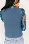 The Stevie Sweater Vest in Blue