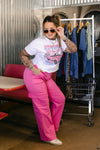 The Alister Pant in Fuchsia