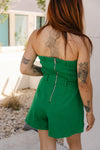 The Millie Denim Romper
