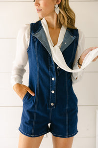 The Giada Denim Romper