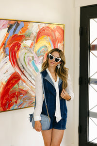 The Giada Denim Romper
