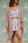 The Marina Duster in Mauve