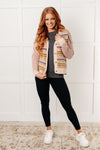 Effortless Elements Striped Cardigan