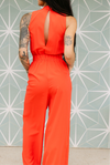 The Jemma Jumpsuit in Red