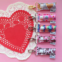 Hearts and Stripes LippyClip® Lip Balm Holder