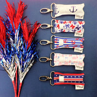 Stars and Stripes LippyClip® Lip Balm Holder