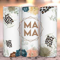 Floral Mini & Mama Tumbler Set