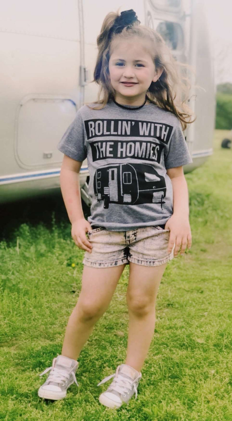 Rollin' with the Homies | Kid's T-Shirt | Ruby’s Rubbish®