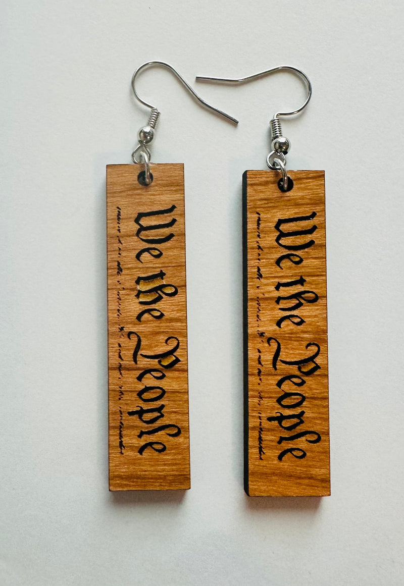 We The People Earrings