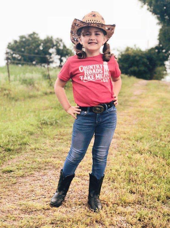Country Roads | Kid's T-Shirt | Ruby’s Rubbish®