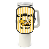 Go Bananas Pick Zippered Pouch/Bag For 40oz Tumbler