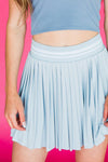 The Jensen Tennis Skirt in Blue