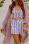 The Marina Duster in Mauve