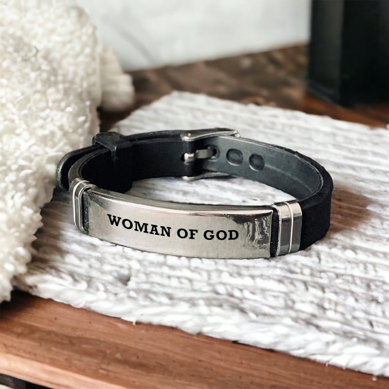 Silicone Band: Woman of God