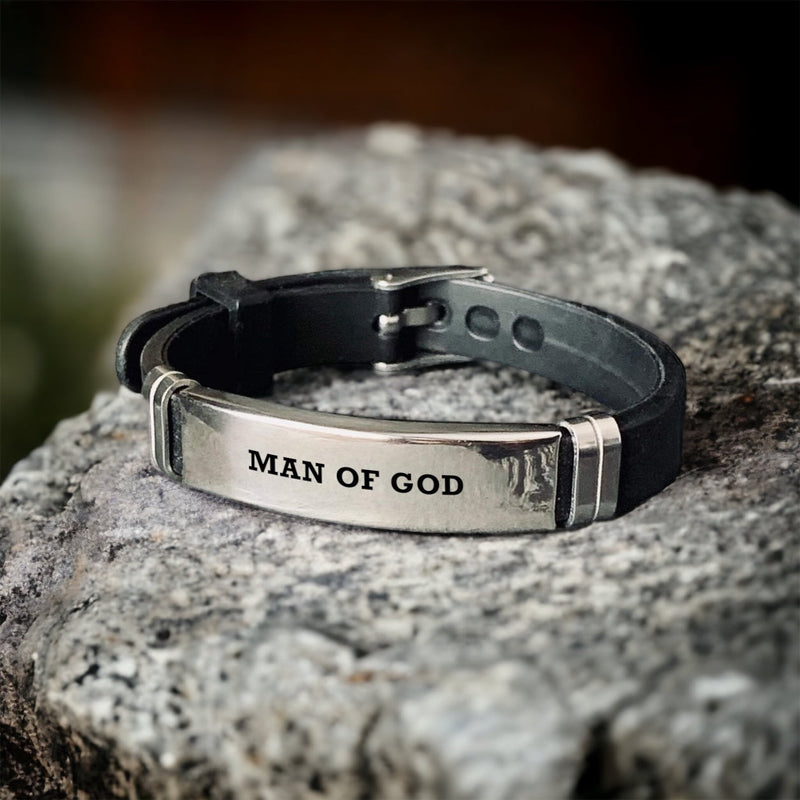 Silicone Band: Man of God