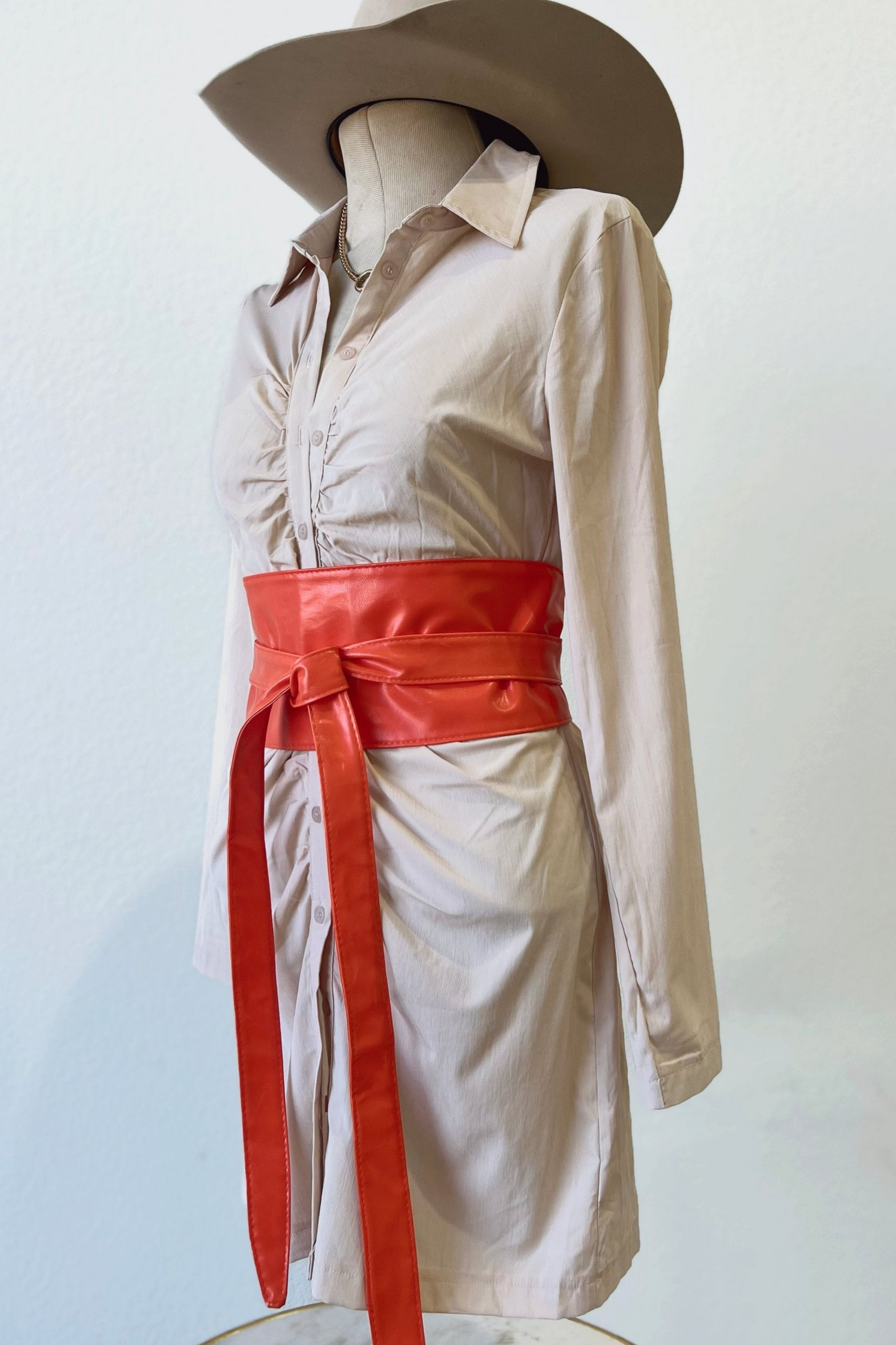 SALE The Myla Wrap Belt in Orange