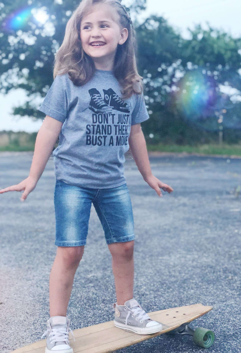 Don't Just Stand There Bust a Move | Kid's T-Shirt | Ruby’s Rubbish®