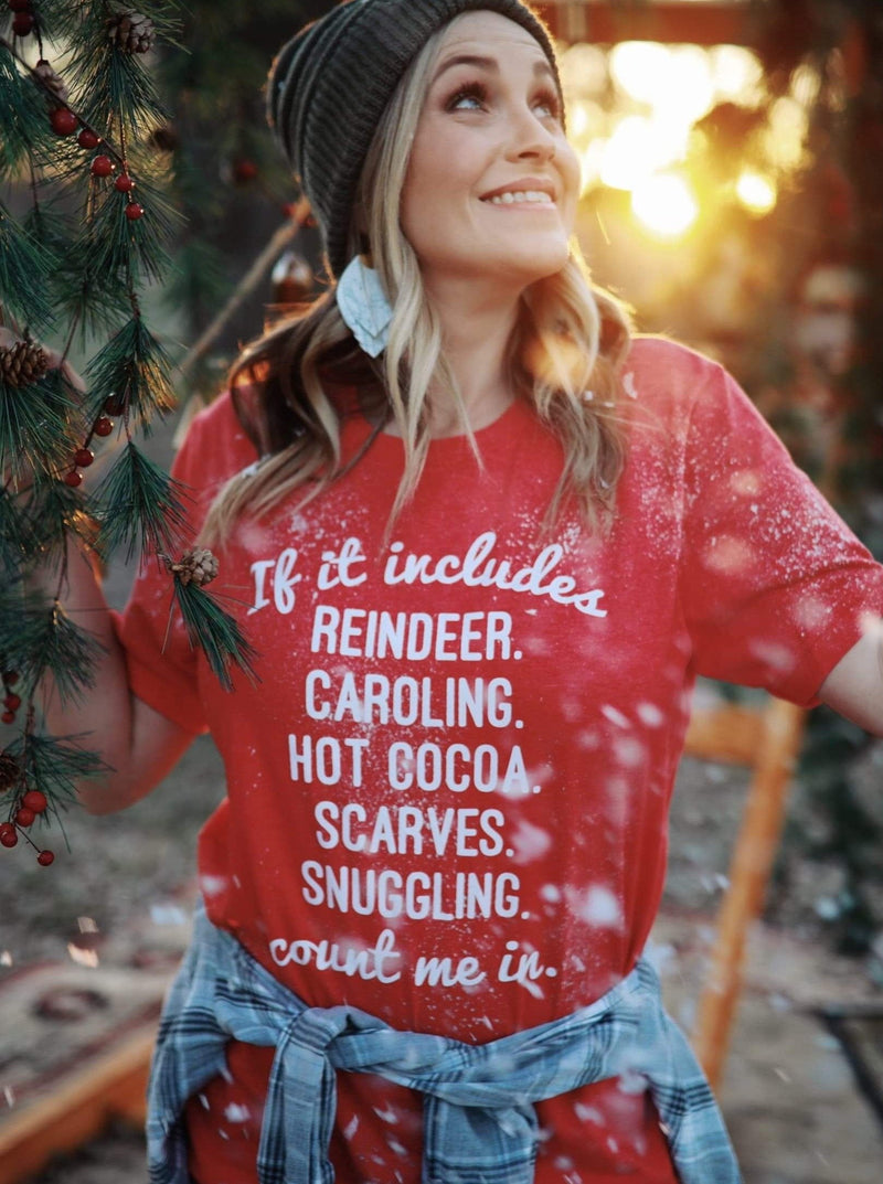 If it Includes (Christmas Edition) | Seasonal T-Shirt | Ruby’s Rubbish®