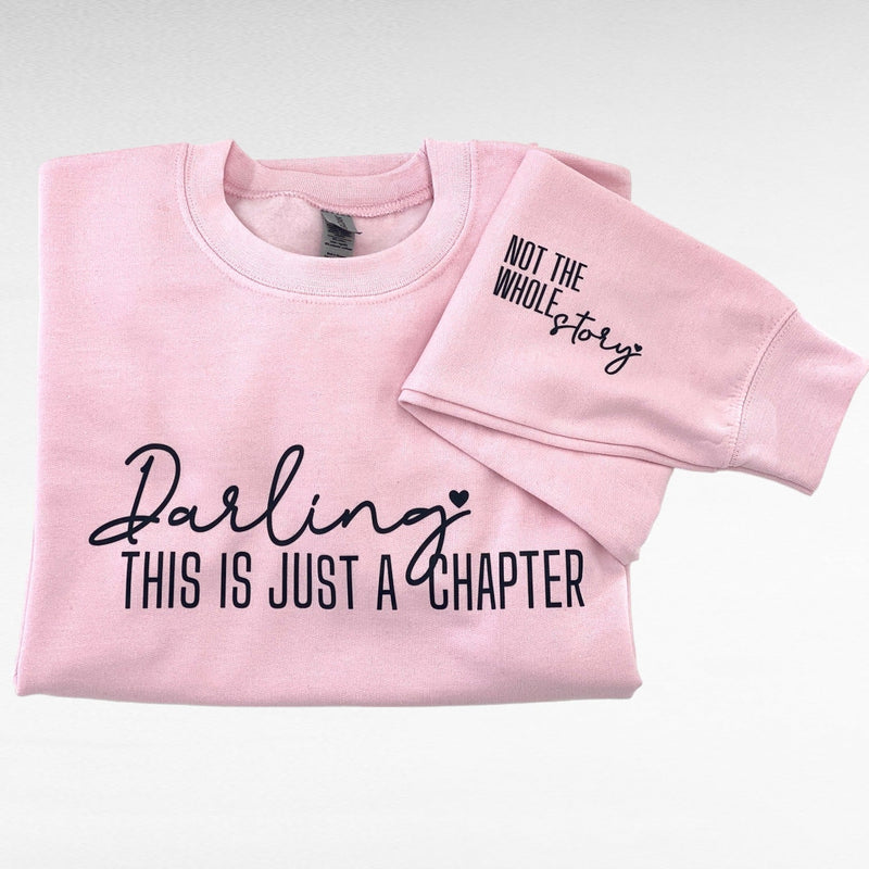 Just A Chapter Graphic Sweatshirt