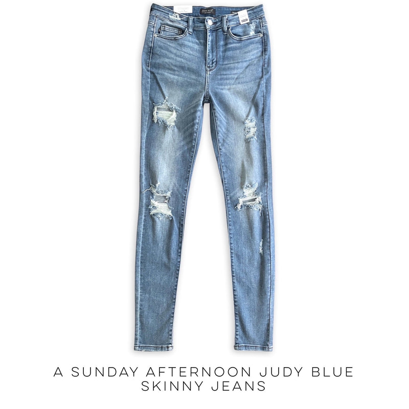 A Sunday Afternoon Judy Blue Skinny Jeans