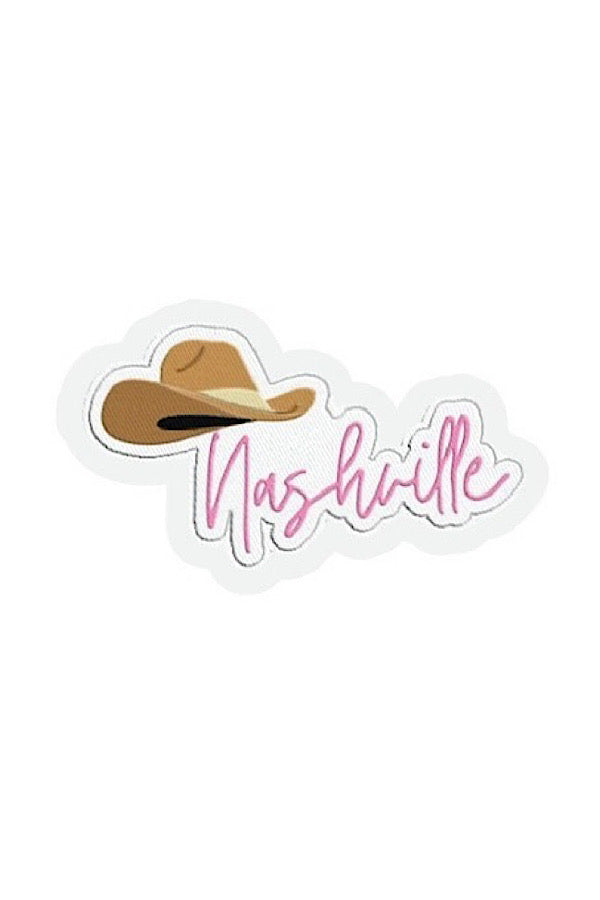 Nashville Cowboy Hat Sticker